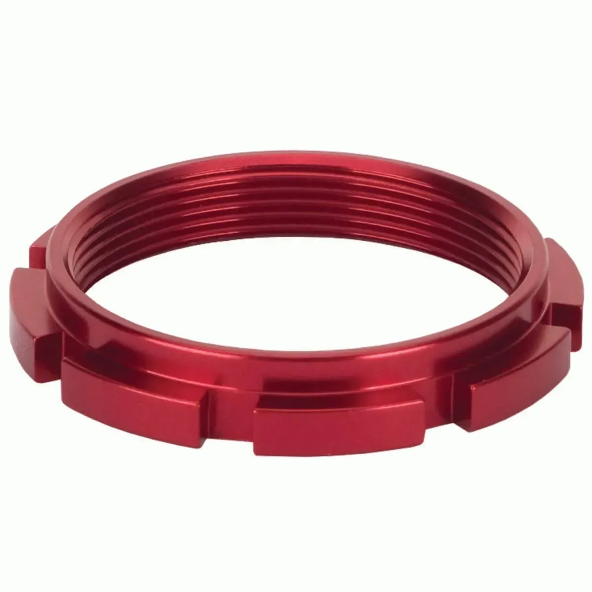 Box One Aluminium Hub Lock Ring Red